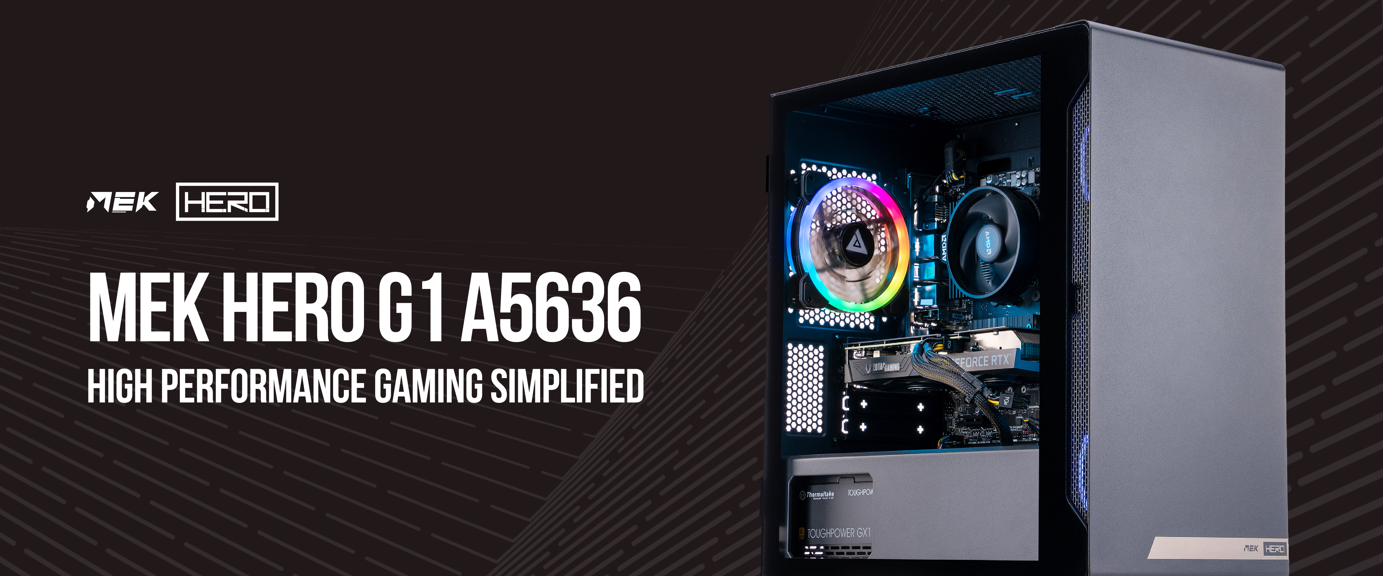 MEK HERO Gaming Desktop